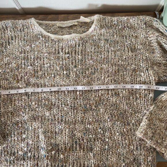 Vintage Eaton Sweater - Multi flecked colour - Size Large - Picture 10 of 11
